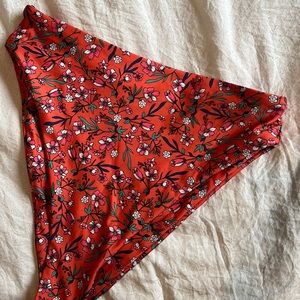 NWOT Stone Fox Swim Floral Cheeky Bikini Bottoms